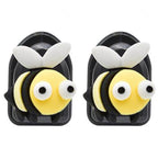 2 Pcs Simple Car Small Hooks Cartoon Decorative Cute Car Dashboard Hook Mini Hanger for Mask Heart Adhesive Hook for Hat Coat Towel Wall Hanging Multi Vehicle Sticky Hooks Durable Holder Automobile Styling Interior Organizer Ornaments Hook Stevvex