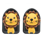 2 Pcs Simple Car Small Hooks Cartoon Decorative Cute Car Dashboard Hook Mini Hanger for Mask Heart Adhesive Hook for Hat Coat Towel Wall Hanging Multi Vehicle Sticky Hooks Durable Holder Automobile Styling Interior Organizer Ornaments Hook Stevvex