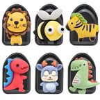 2 Pcs Simple Car Small Hooks Cartoon Decorative Cute Car Dashboard Hook Mini Hanger for Mask Heart Adhesive Hook for Hat Coat Towel Wall Hanging Multi Vehicle Sticky Hooks Durable Holder Automobile Styling Interior Organizer Ornaments Hook Stevvex