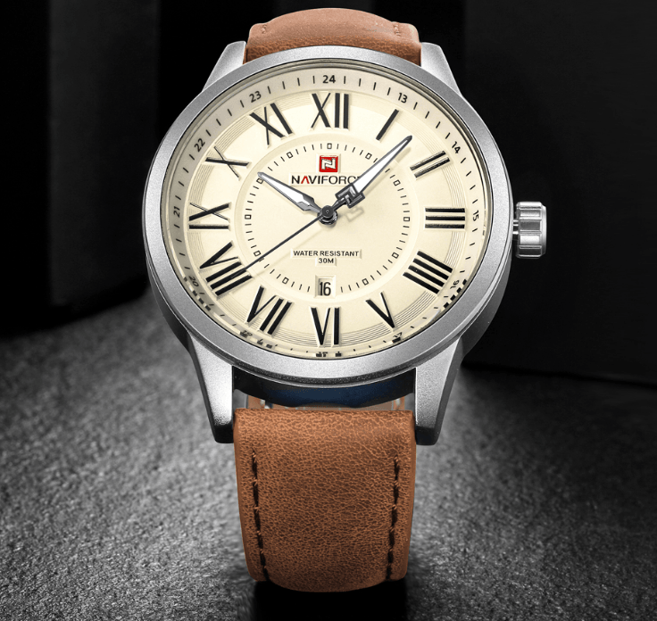 Universal Waterproof Watch With Details Of Great Design  Numbers And Date Display Perfect Gift - SJB-DIAMOND ELITES
