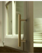 20 PCS Set Brushed Gold Kitchen Handle Stainless Steel T Bar Door Pull 76mm 96mm Cabinet Knobs and Handles Black Furniture Handle Stainless Steel Kitchen Cupboard Handles Cabinet Handles Stevvex