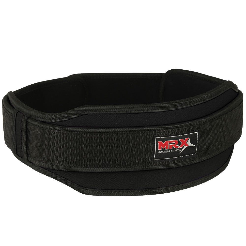 MRX Weight Lifting Belt With Double Back Support Bodybuilding Gym Training Belt 5" Wide All Sizes - SJB-DIAMOND ELITES