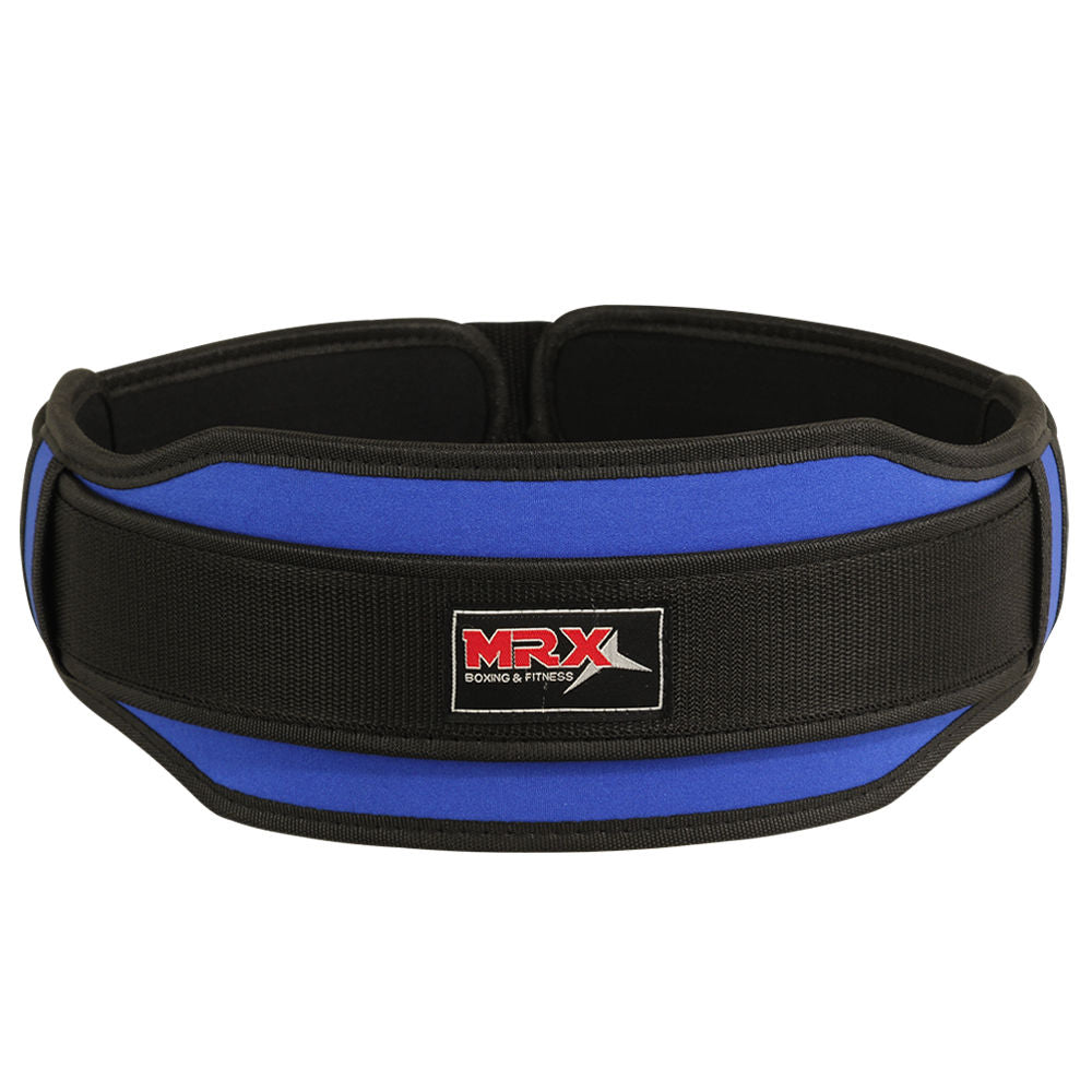 MRX Weight Lifting Belt With Double Back Support Bodybuilding Gym Training Belt 5" Wide All Sizes - SJB-DIAMOND ELITES