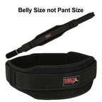MRX Weight Lifting Belt With Double Back Support Bodybuilding Gym Training Belt 5" Wide All Sizes - SJB-DIAMOND ELITES