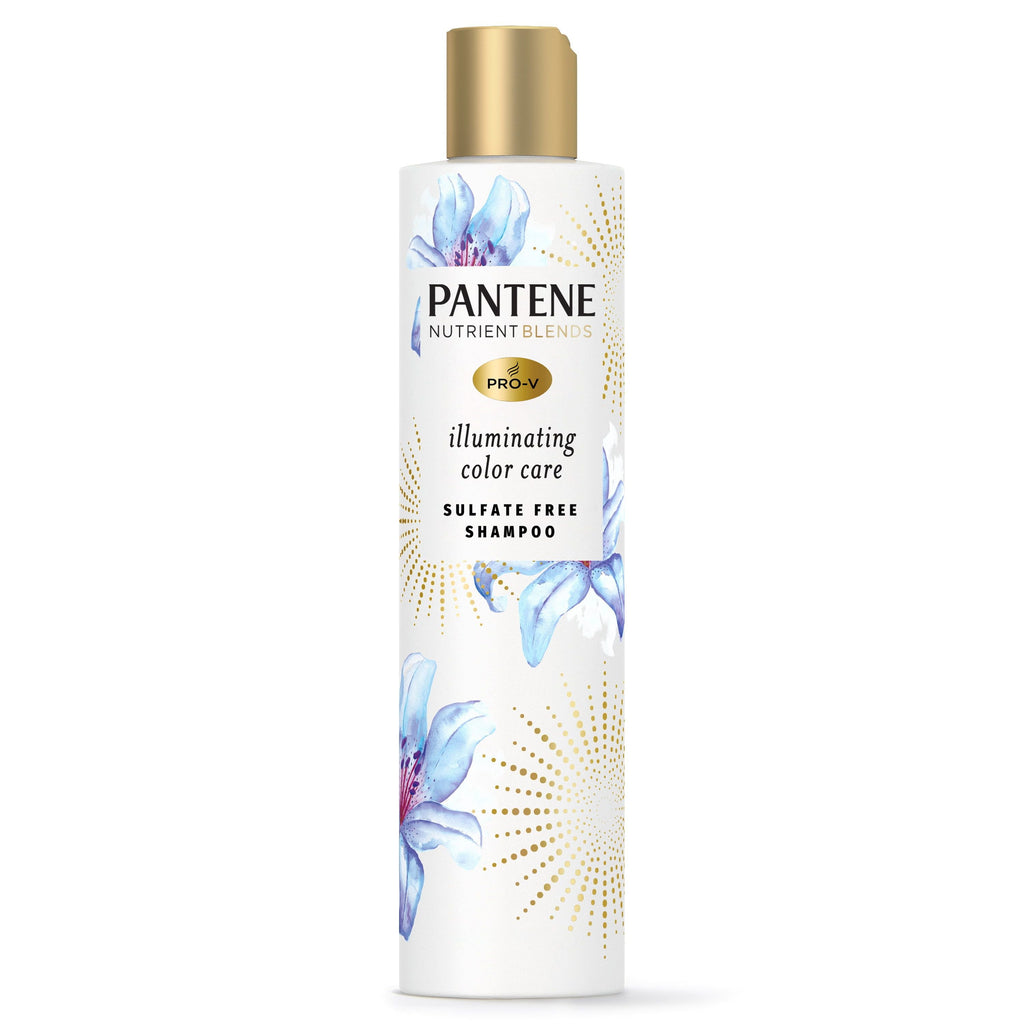 Pantene Sulfate Free Shampoo; Illuminating Shampoo with Biotin; Color Safe; 9.6 oz EasyOptionXY LLC