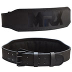 MRX Weight Lifting Belt Leather 4 Inches Wide Back Support Powerlifting Belts for Men Women - SJB-DIAMOND ELITES
