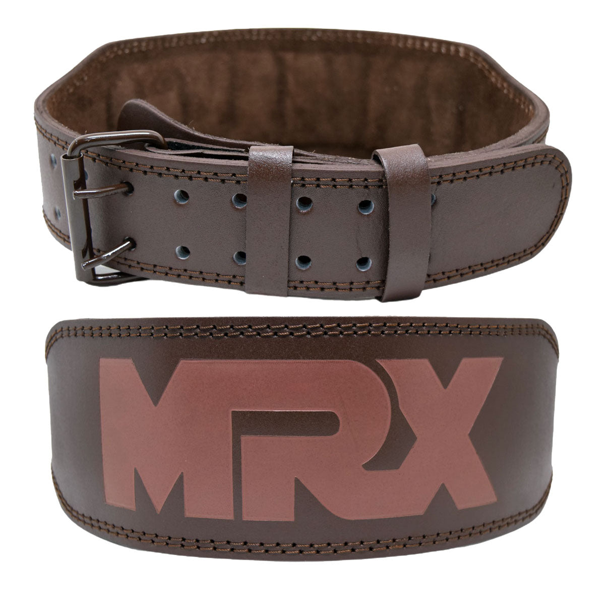 MRX Weight Lifting Belt Leather 4 Inches Wide Back Support Powerlifting Belts for Men Women - SJB-DIAMOND ELITES