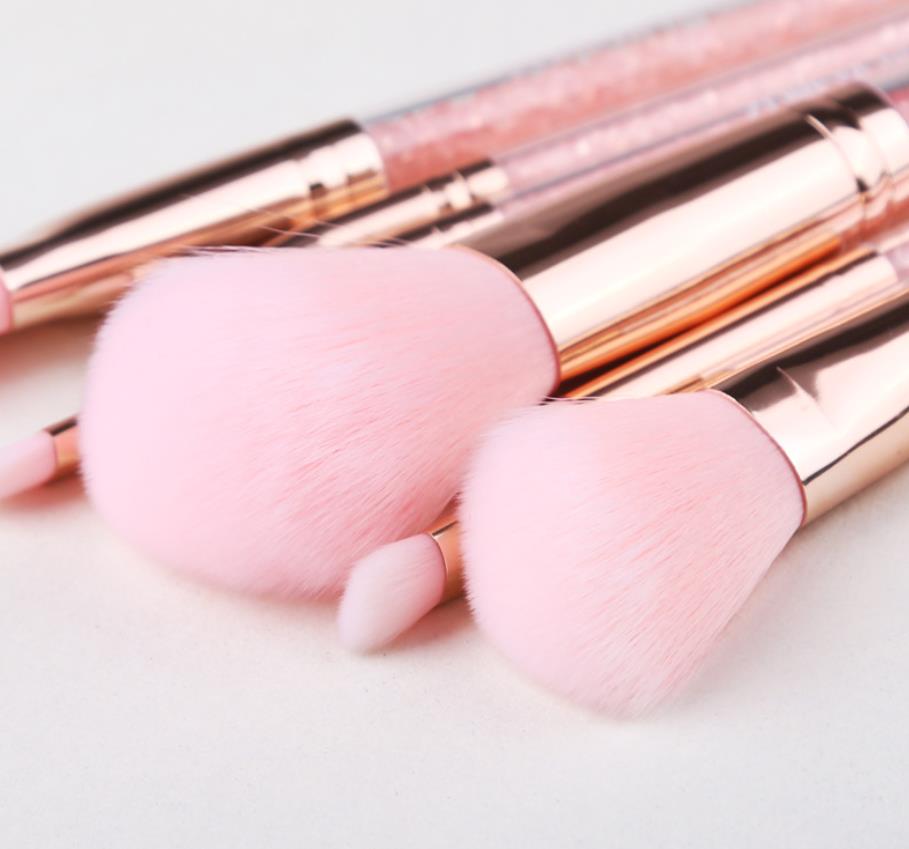 Pink Quicksand Makeup Brush - SJB-DIAMOND ELITES