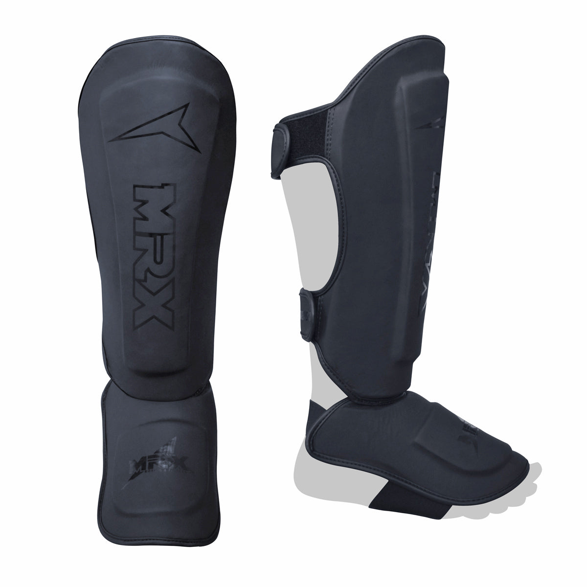 MRX BOXING & FITNESS Shin Guards Pads for Boxing MMA Muay Thai Kickboxing Training Workout Extra Padding Protective Gear Men Women - SJB-DIAMOND ELITES