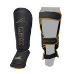 MRX BOXING & FITNESS Shin Guards Pads for Boxing MMA Muay Thai Kickboxing Training Workout Extra Padding Protective Gear Men Women - SJB-DIAMOND ELITES