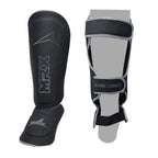 MRX BOXING & FITNESS Shin Guards Pads for Boxing MMA Muay Thai Kickboxing Training Workout Extra Padding Protective Gear Men Women - SJB-DIAMOND ELITES