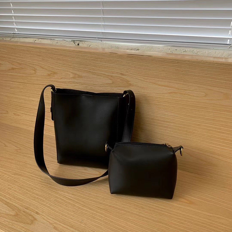 Women hobo bag 2 pc set large capacity Pu leather - SJB-DIAMOND ELITES