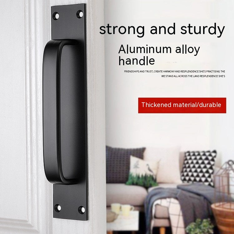 Aluminum Alloy Door Handle Simple Punch-free Pi-Mart