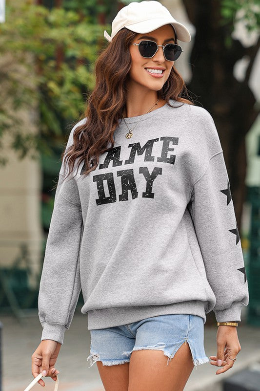 Game Day Graphic Sweatshirt THRIXINE