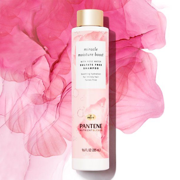 Pantene Nutrient Blends Shampoo Conditioner Set; Rose Water; 9.6 oz EasyOptionXY LLC
