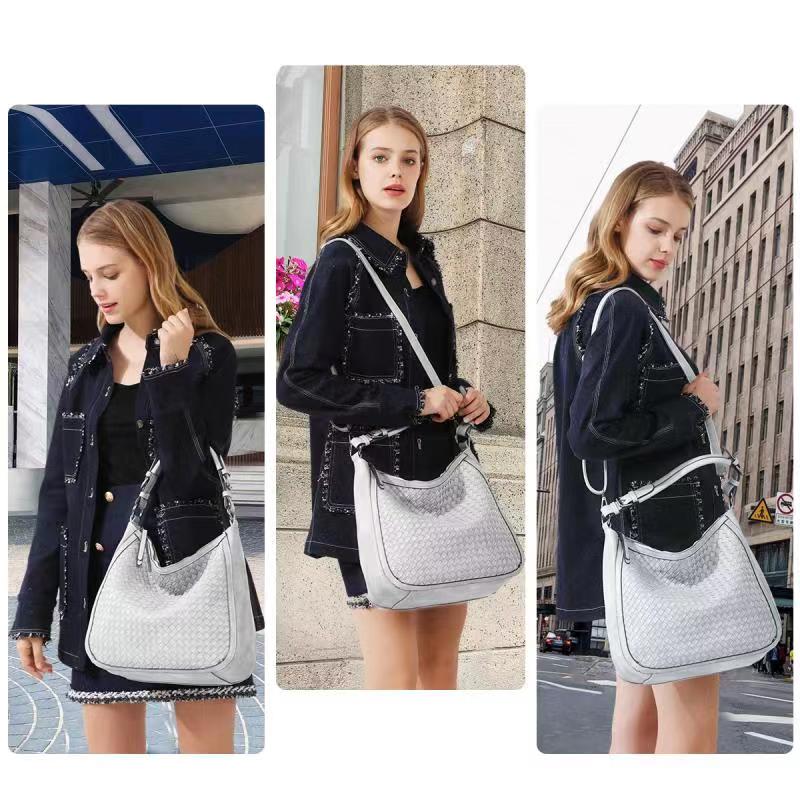 Hobo Woven Shoulder Bag in Large - SJB-DIAMOND ELITES