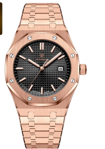 Waterproof Fashion Business Trend Luminous Calendar Watch Pi-Mart
