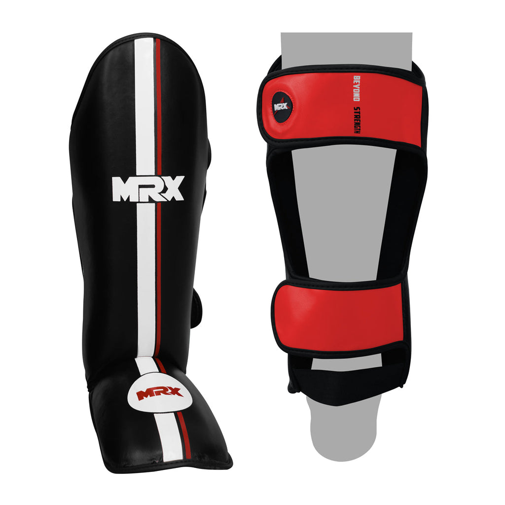 MRX Kickboxing Shin Guards MMA Boxing Training - Protective Gear Men Women - SJB-DIAMOND ELITES