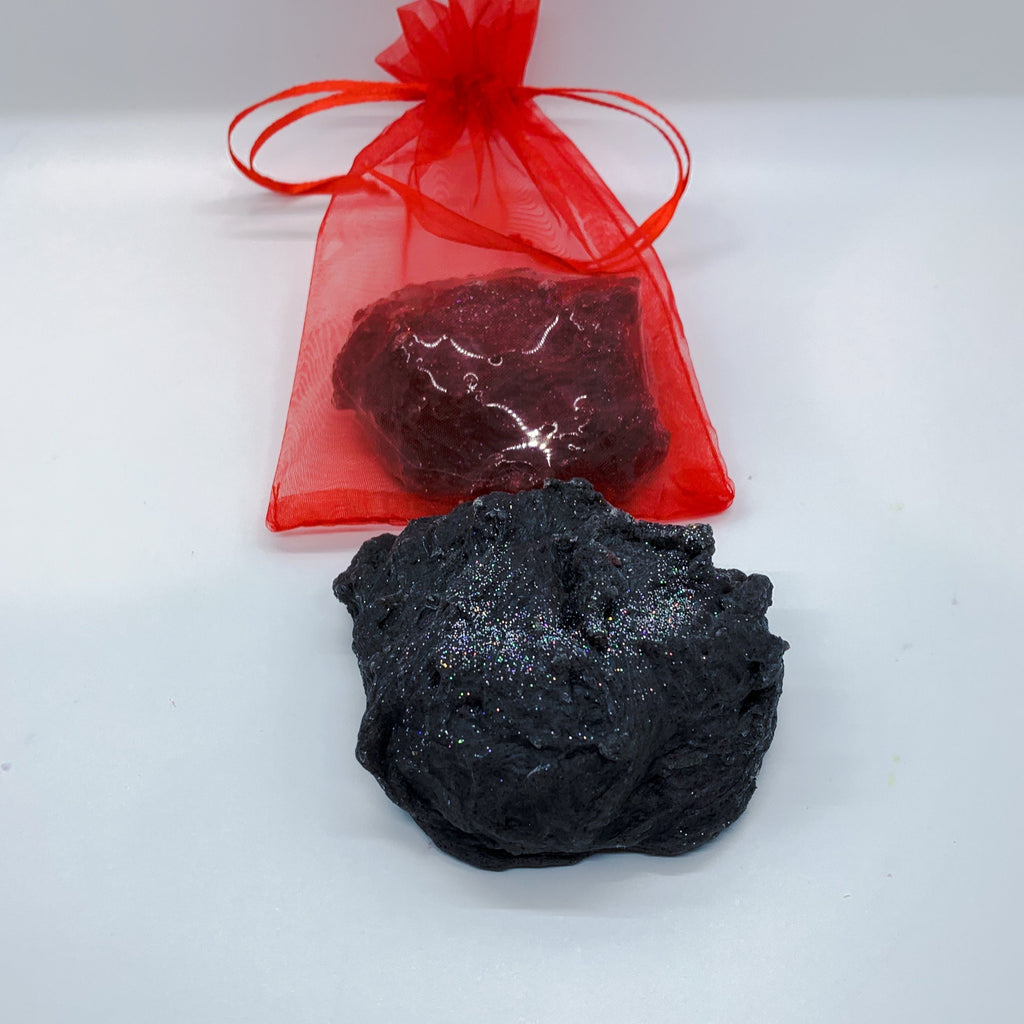 Activated Charcoal Soap Bar With Warm Vanilla Scent Eco Glitter Luxury Exfoliating Gift BandsCo Straps