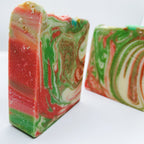 Limited Edition Christmas Tree Vegan Soap 5-6oz Handcrafted Holiday Scented Stocking Stuffer BandsCo Straps