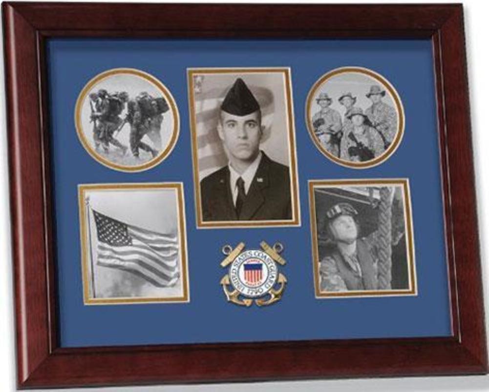 Flag Connections United States Coast Guard Small Collage Frame The Military Gift Store