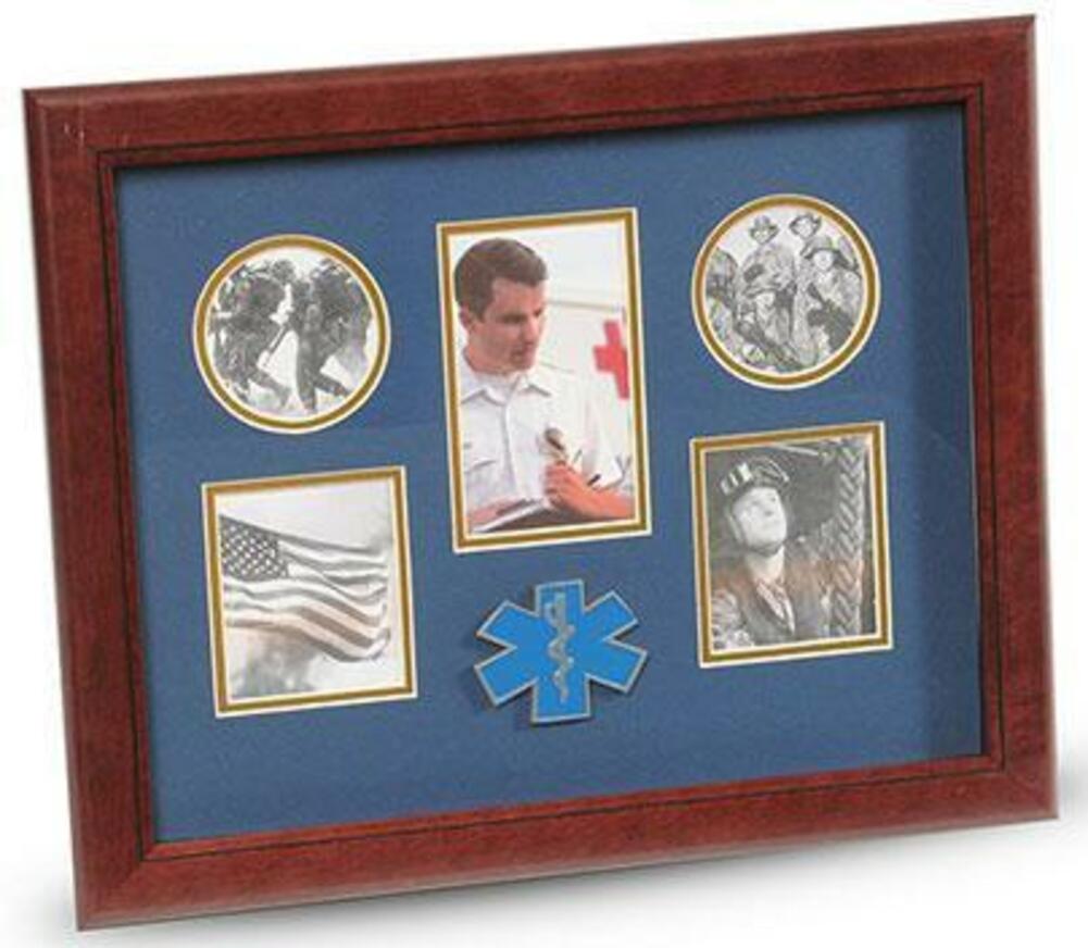 Flags Connections Ems Medallion 5-Picture Collage Frame The Military Gift Store