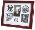Flag Connections U.S. Navy Medallion 5 Picture Collage Frame The Military Gift Store