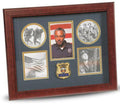 Flag Connections Police Department Medallion 5-Picture Collage Frame The Military Gift Store