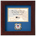 Flag Connections United States Coast Guard Horizontal Picture Frame The Military Gift Store