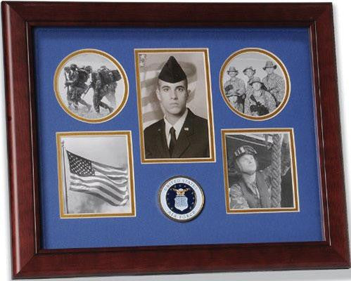Flag Connections United States Air Force Small Collage Frame The Military Gift Store