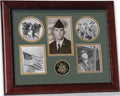 Flag Connections United States Army Medallion 5 Picture Collage Frame with Stars The Military Gift Store