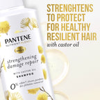 Pantene Sulfate Free Shampoo; Damage Repair Shampoo with Castor Oil; 14.8 oz EasyOptionXY LLC