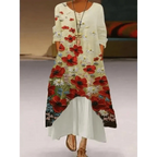 Fashion Long Sleeve Casual Loose Dress for Women - Summer Fashion Dresses for Women Stevvex