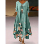 Fashion Long Sleeve Casual Loose Dress for Women - Summer Fashion Dresses for Women Stevvex
