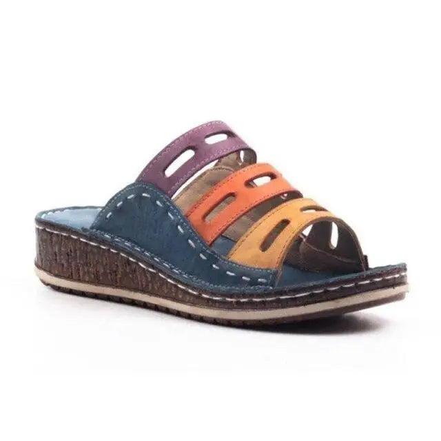 2021 New Fashion Summer Women Slippers fashion Sandals women Shoes Platform Wedges Sandals Stevvex