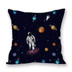 2021 New Space Home Pillow Universe Sun Planet Pillows Decorative Throw Pillow Cover Universe Outer Space Planets Star Pillow Case Pillow Cushion Covers Decorative Pillow Spaceship Cover Stevvex