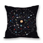 2021 New Space Home Pillow Universe Sun Planet Pillows Decorative Throw Pillow Cover Universe Outer Space Planets Star Pillow Case Pillow Cushion Covers Decorative Pillow Spaceship Cover Stevvex