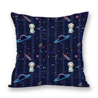 2021 New Space Home Pillow Universe Sun Planet Pillows Decorative Throw Pillow Cover Universe Outer Space Planets Star Pillow Case Pillow Cushion Covers Decorative Pillow Spaceship Cover Stevvex