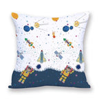 2021 New Space Home Pillow Universe Sun Planet Pillows Decorative Throw Pillow Cover Universe Outer Space Planets Star Pillow Case Pillow Cushion Covers Decorative Pillow Spaceship Cover Stevvex