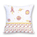 2021 New Space Home Pillow Universe Sun Planet Pillows Decorative Throw Pillow Cover Universe Outer Space Planets Star Pillow Case Pillow Cushion Covers Decorative Pillow Spaceship Cover Stevvex