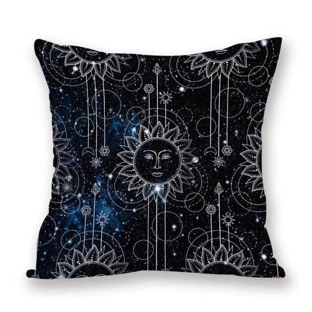 2021 New Space Home Pillow Universe Sun Planet Pillows Decorative Throw Pillow Cover Universe Outer Space Planets Star Pillow Case Pillow Cushion Covers Decorative Pillow Spaceship Cover Stevvex