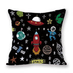 2021 New Space Home Pillow Universe Sun Planet Pillows Decorative Throw Pillow Cover Universe Outer Space Planets Star Pillow Case Pillow Cushion Covers Decorative Pillow Spaceship Cover Stevvex