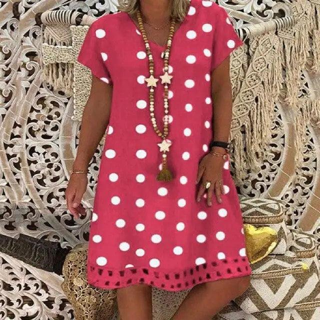 Stylish Summer Dress Loose Ladies Orange Yellow Summer Dresses For Women - Women Cute Outfits Stevvex