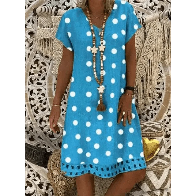 Stylish Summer Dress Loose Ladies Orange Yellow Summer Dresses For Women - Women Cute Outfits Stevvex