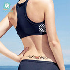 2021 Temporary Waterproof Butterfly Tattoo Black Design Waist Body Fake Tattoo Flower Sticker For Women Girls Stevvex