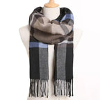Winter Scarf Women Warm Solid Scarves Fashion Casual Scarfs For Women Casual Scarfs For Winter