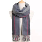 Winter Scarf Women Warm Solid Scarves Fashion Casual Scarfs For Women Casual Scarfs For Winter
