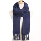 Winter Scarf Women Warm Solid Scarves Fashion Casual Scarfs For Women Casual Scarfs For Winter