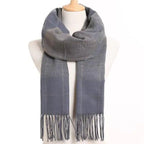 Winter Scarf Women Warm Solid Scarves Fashion Casual Scarfs For Women Casual Scarfs For Winter