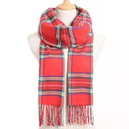 Winter Scarf Women Warm Solid Scarves Fashion Casual Scarfs For Women Casual Scarfs For Winter